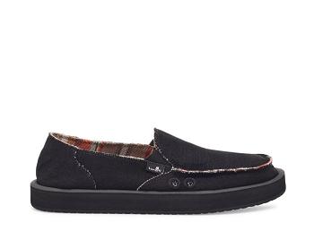 Sanuk Donna St Hemp Women's Shoes Black | Canada 160OKI